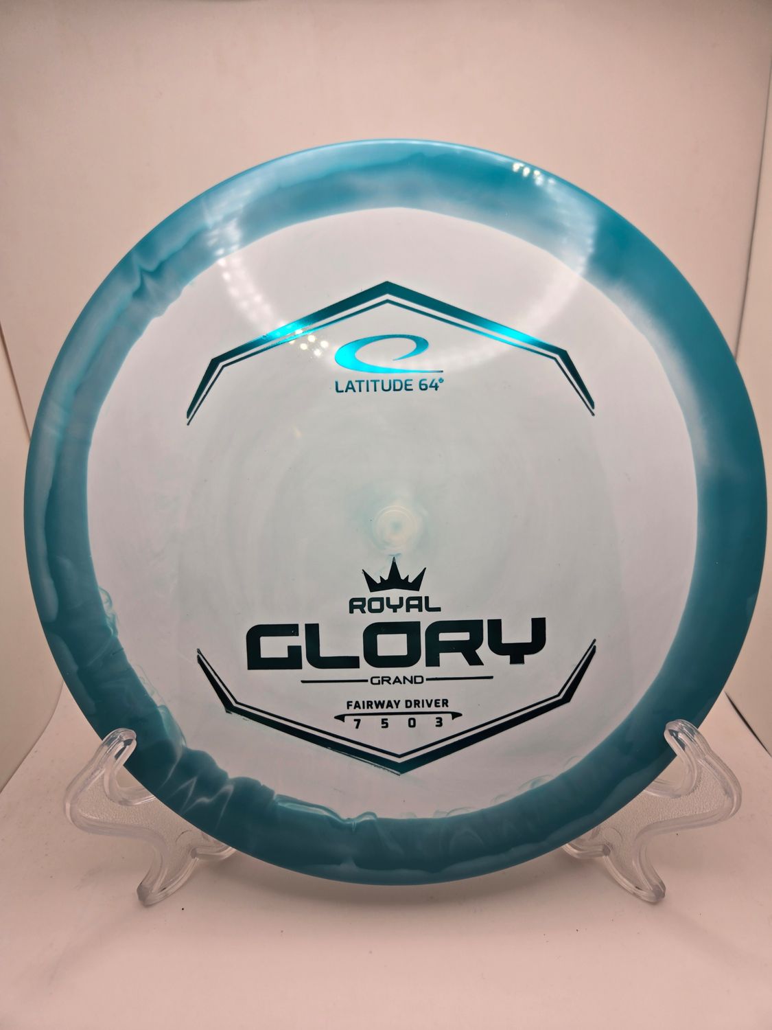 Latitude 64 Royal Grand Orbit Glory White/Turquois Blue 174g