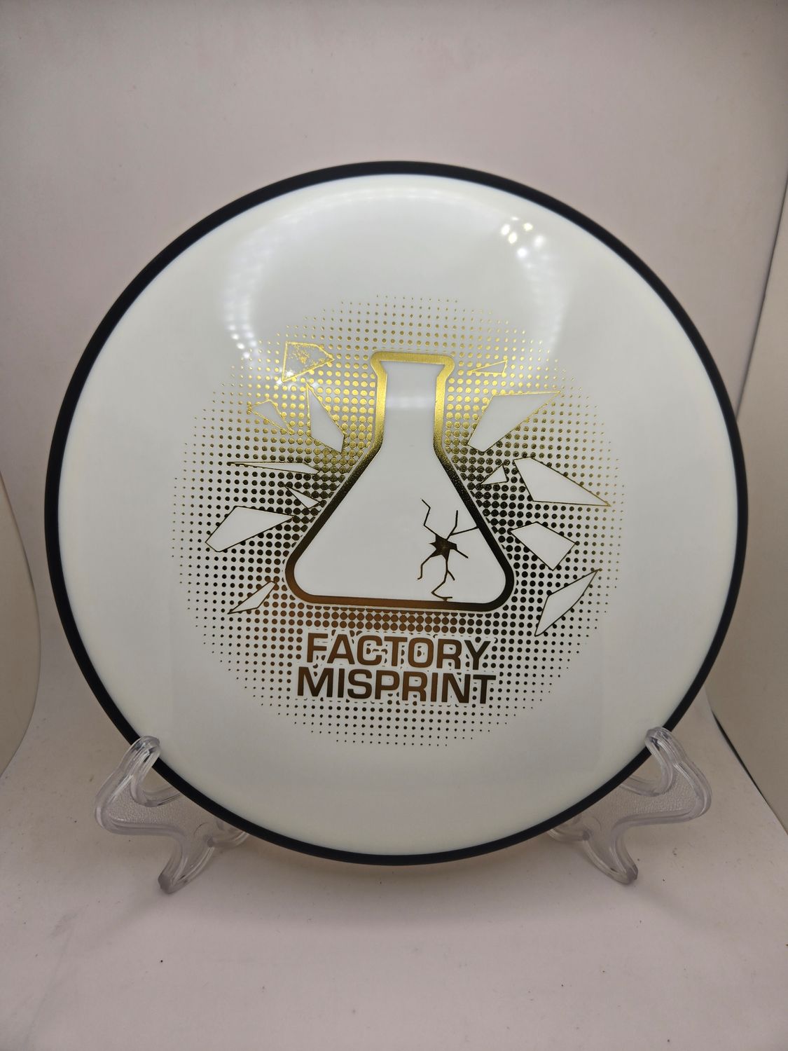 MVP Discs Misprint Uplink White Neutron 174g