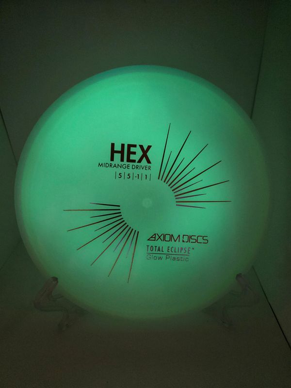 Axiom Discs Hex Total Eclipse Green Plate Green Rim 176g