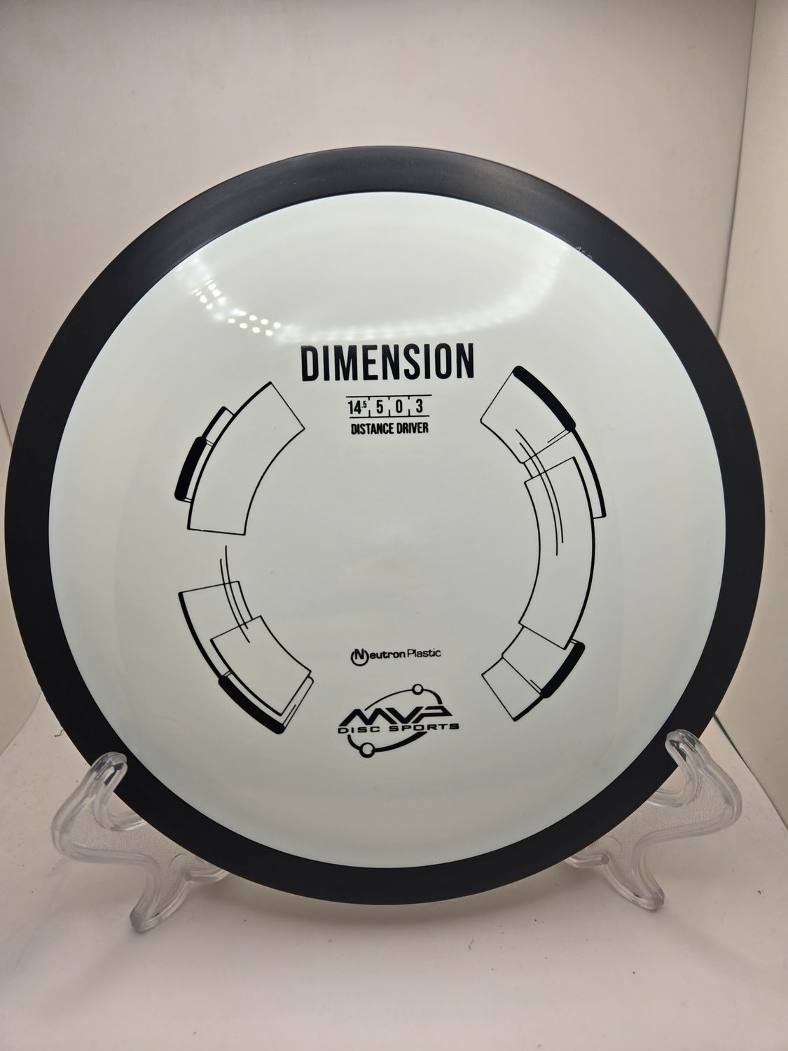 MVP Discs White Neutron Dimension 173g