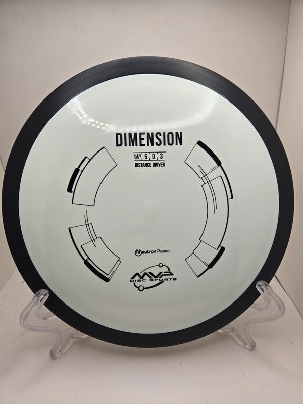 MVP Discs White Neutron Dimension 173g