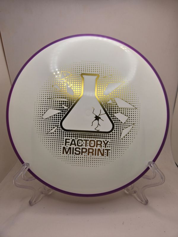 Axiom Discs Misprint Neutron Soft Envy with White with Purple Rim 173g