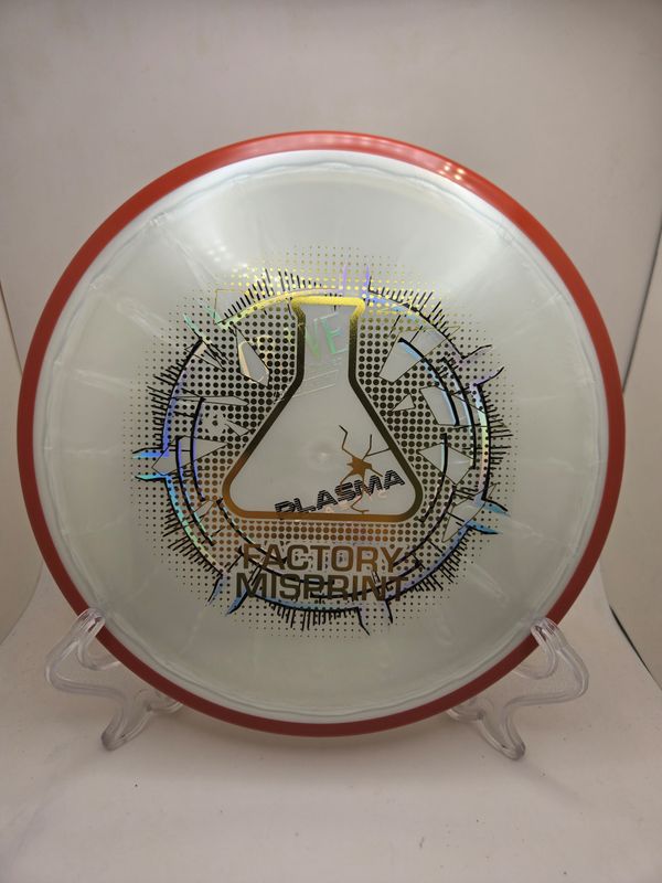 Axiom Discs Crave Plasma Misprint Silver with Red Rim 167g