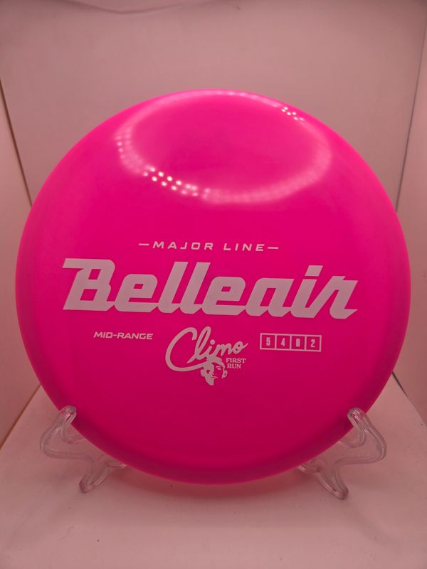 Climo First Run Major Line Belleair Pink with White Stamp 178g