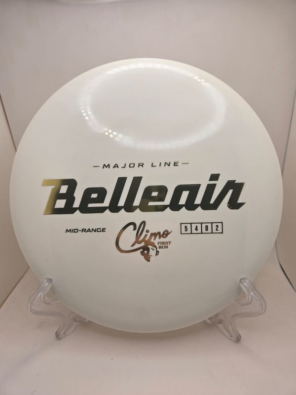 Climo First Run Major Line Belleair White with Gold Stamp 178g
