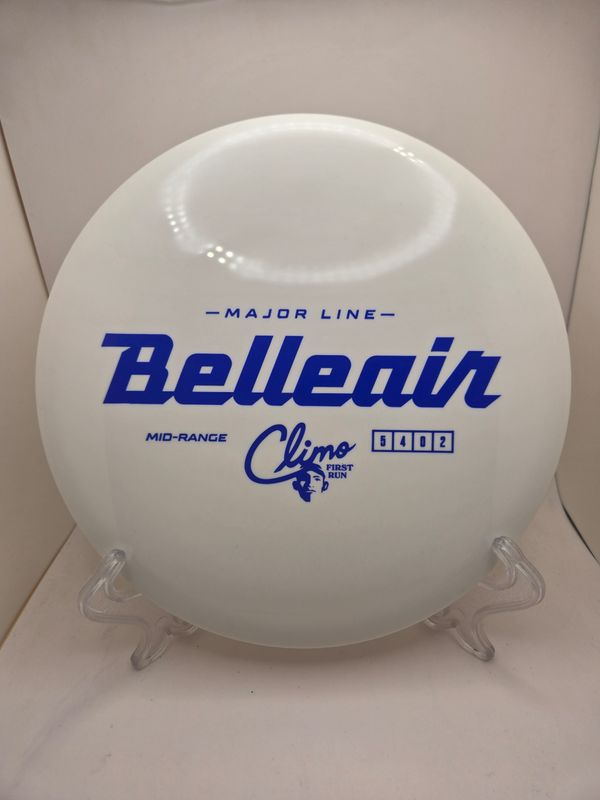 Climo First Run Major Line Belleair White with Blue Stamp 175g