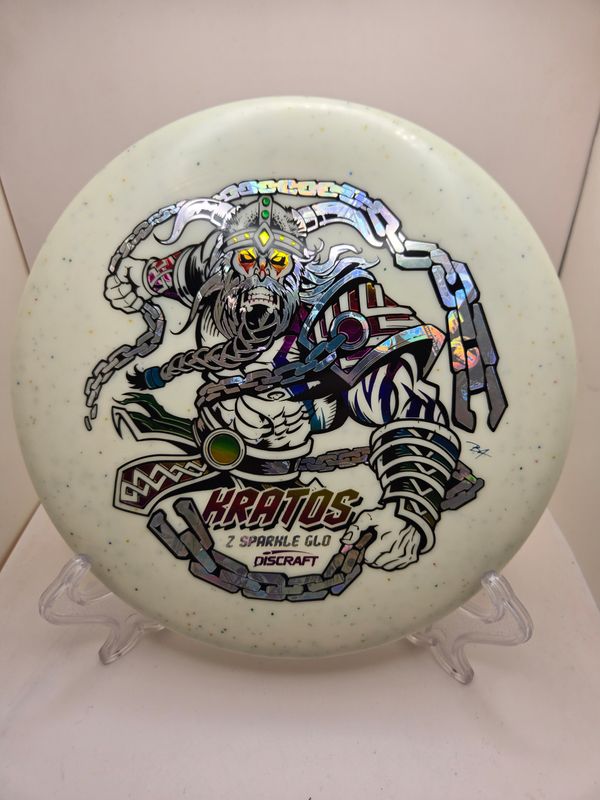 Discraft Discs Kratos Z Sparkle Glo – Ledgestone 2025 – Season 1 White 170-172g