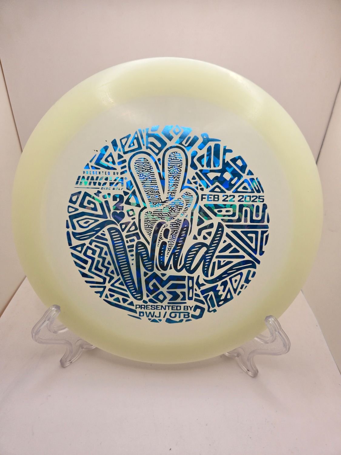 Innova Discs Deuces Wild Luster Glow Champion Wraith White 173-175g