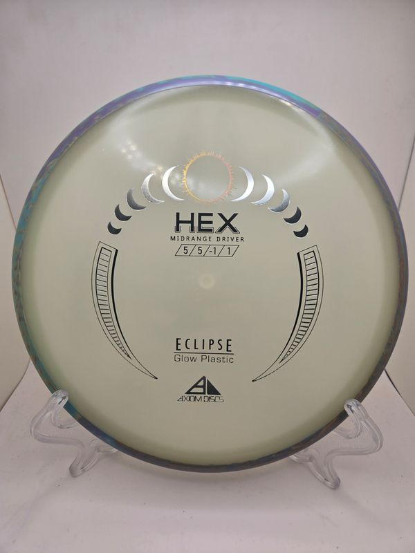 Axiom Discs Hex Eclipse Teal/Purple Swirly Rim 177g