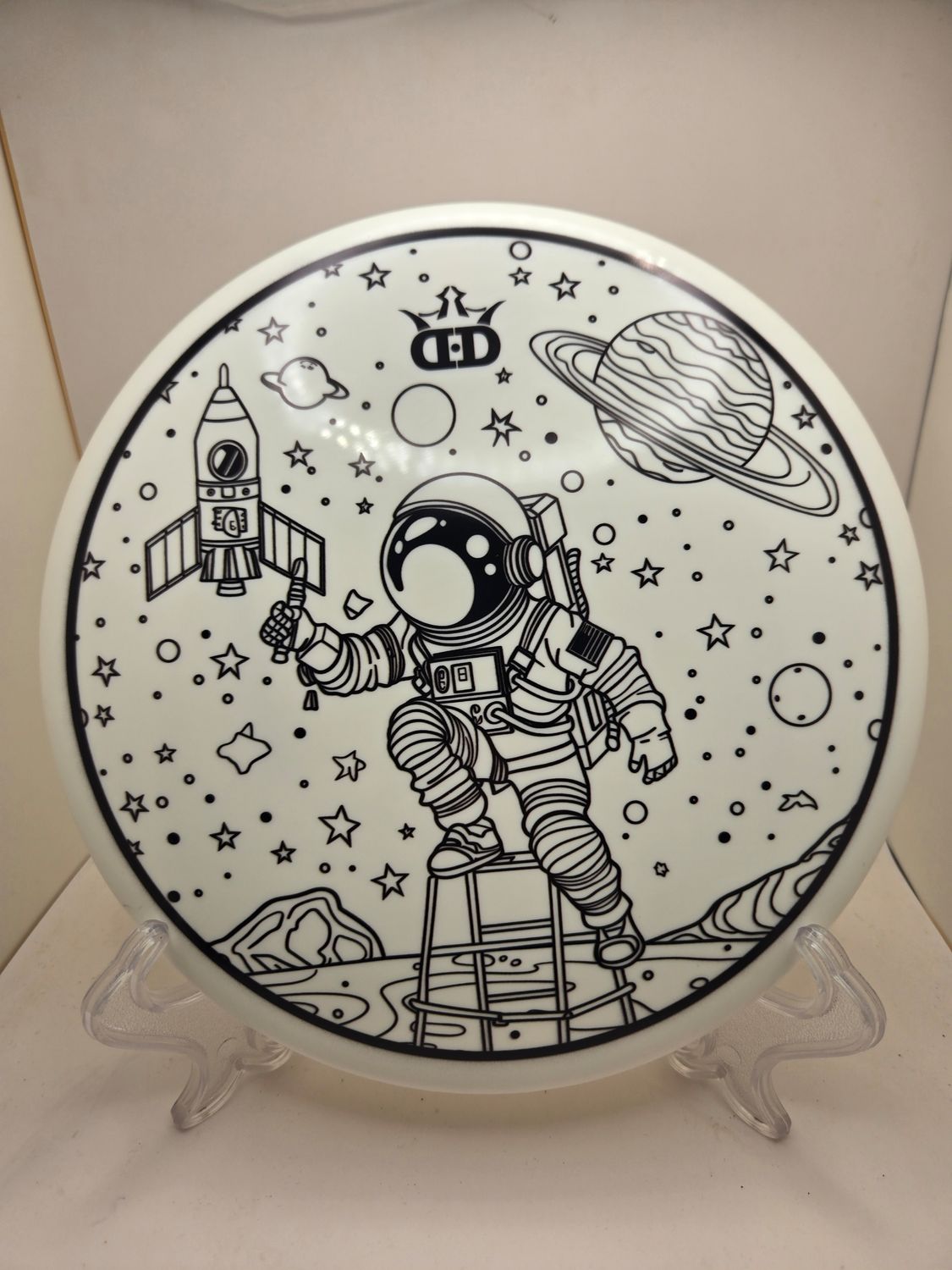Dynamic Discs Coloring Book Series DyeMax- Astronaut White Judge 176g