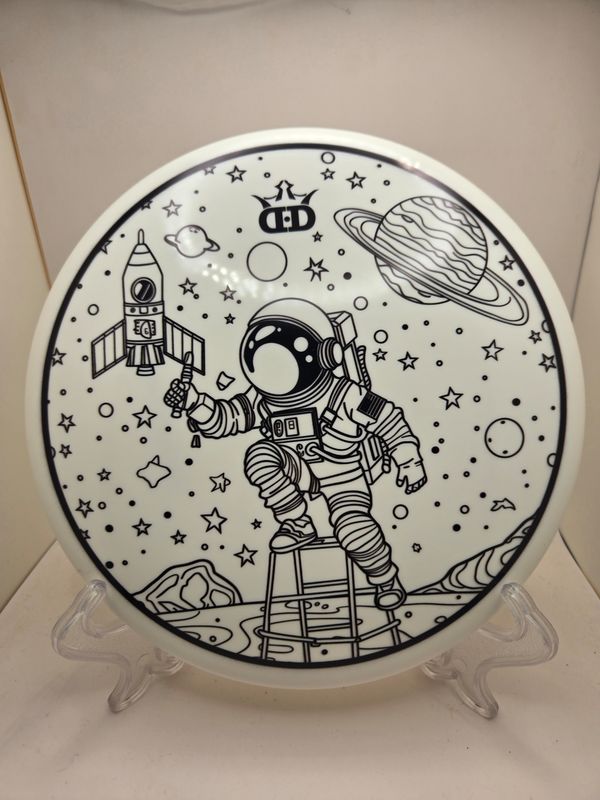 Dynamic Discs Coloring Book Series DyeMax- Astronaut White Judge 176g