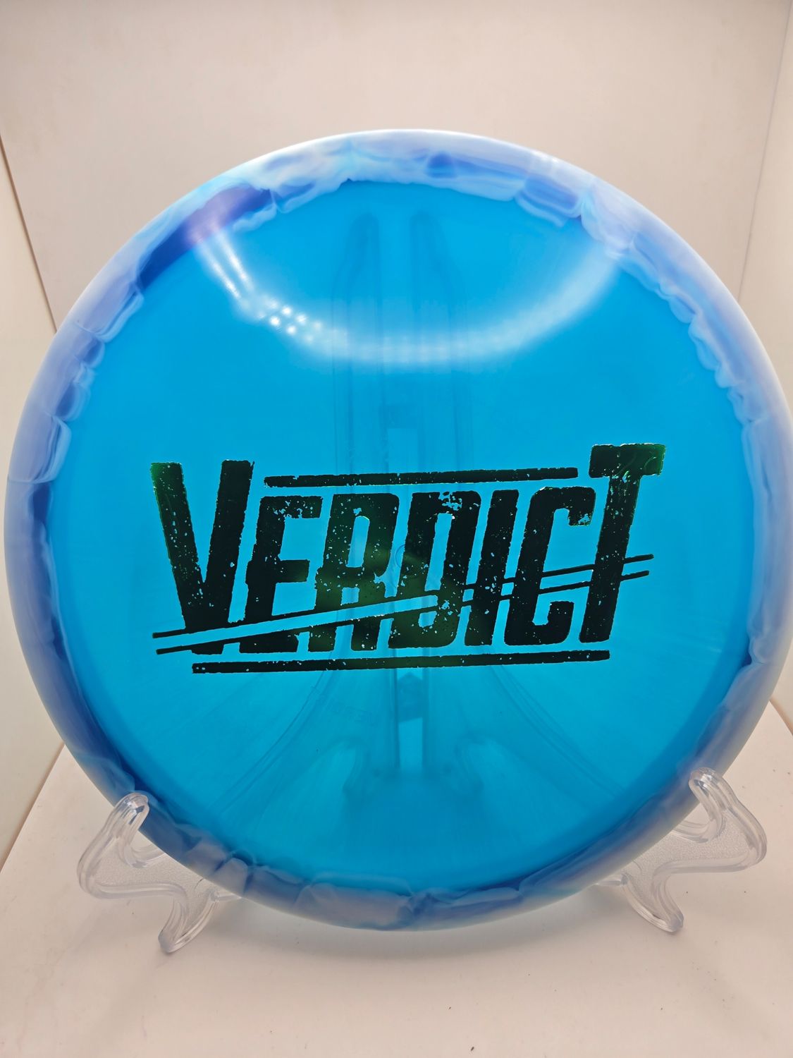 Dynamic Discs Lucid-Ice Orbit Verdict - Glacial Blue/White 178g