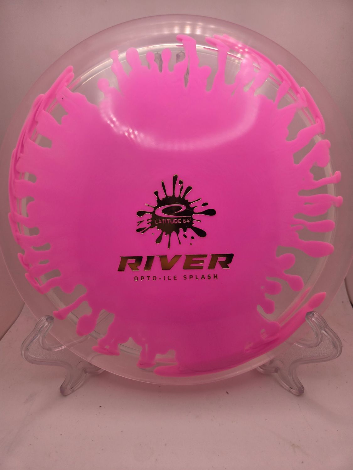 Latitude 64 Pink/Clear Opto-Ice Splash River 175g