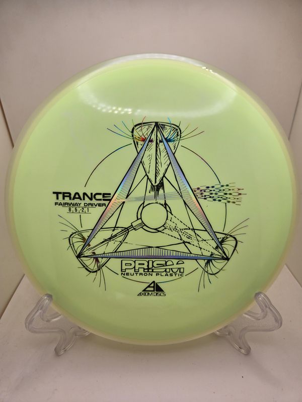 Axiom Discs Neutron Prism Trance Yellow with Clear Rim 173g