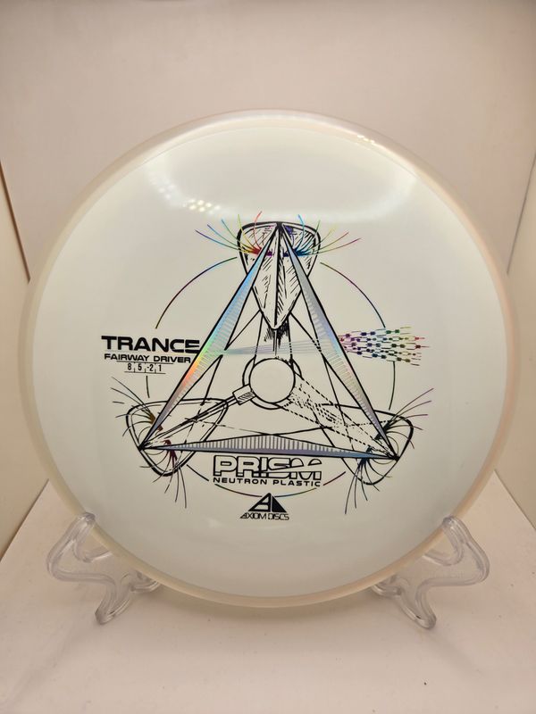 Axiom Discs Neutron Prism Trance White with Clear Tan Rim 173g