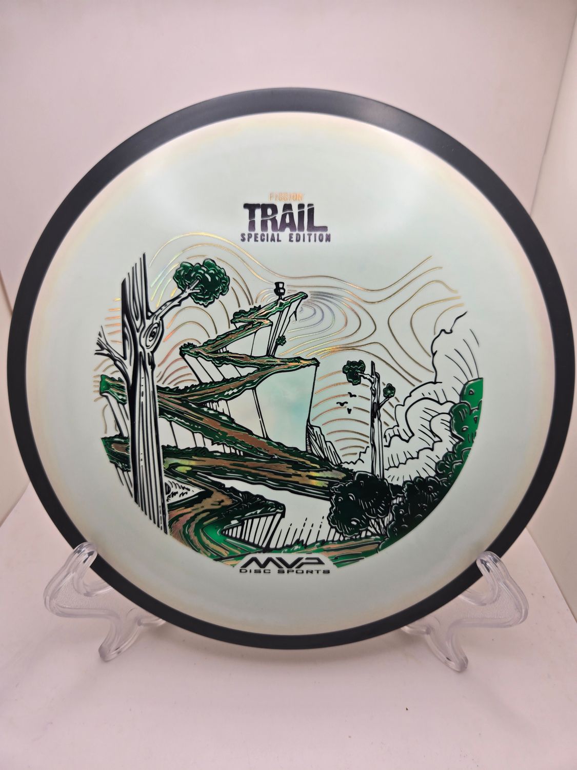 MVP Discs Fission Trail Special Edition Grey/Blue 169g