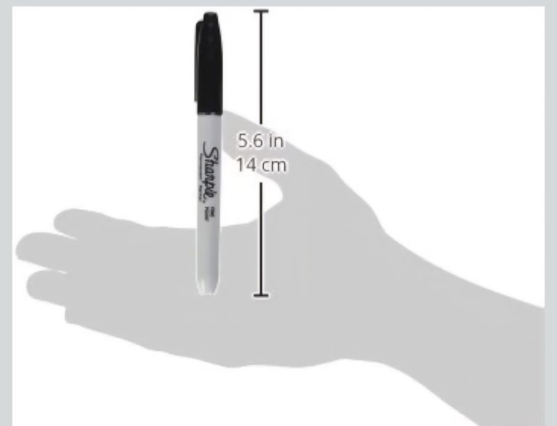 Sharpie Fine Point Black Permanent Marker