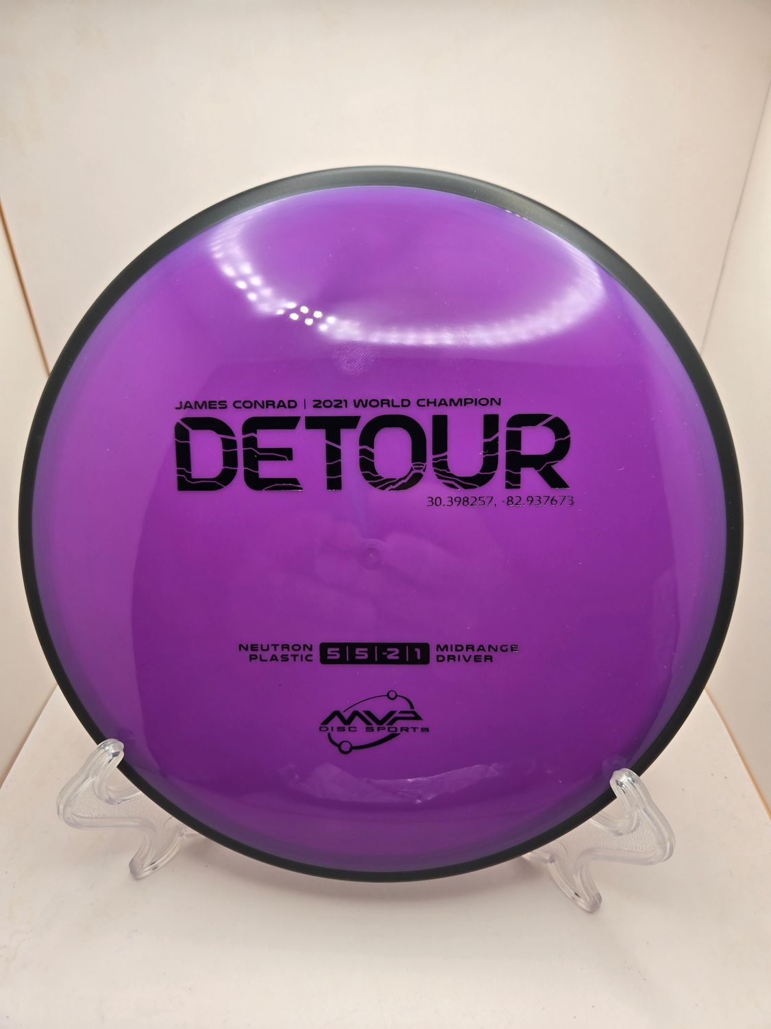 MVP Discs Neutron Purple Detour Stock 177g