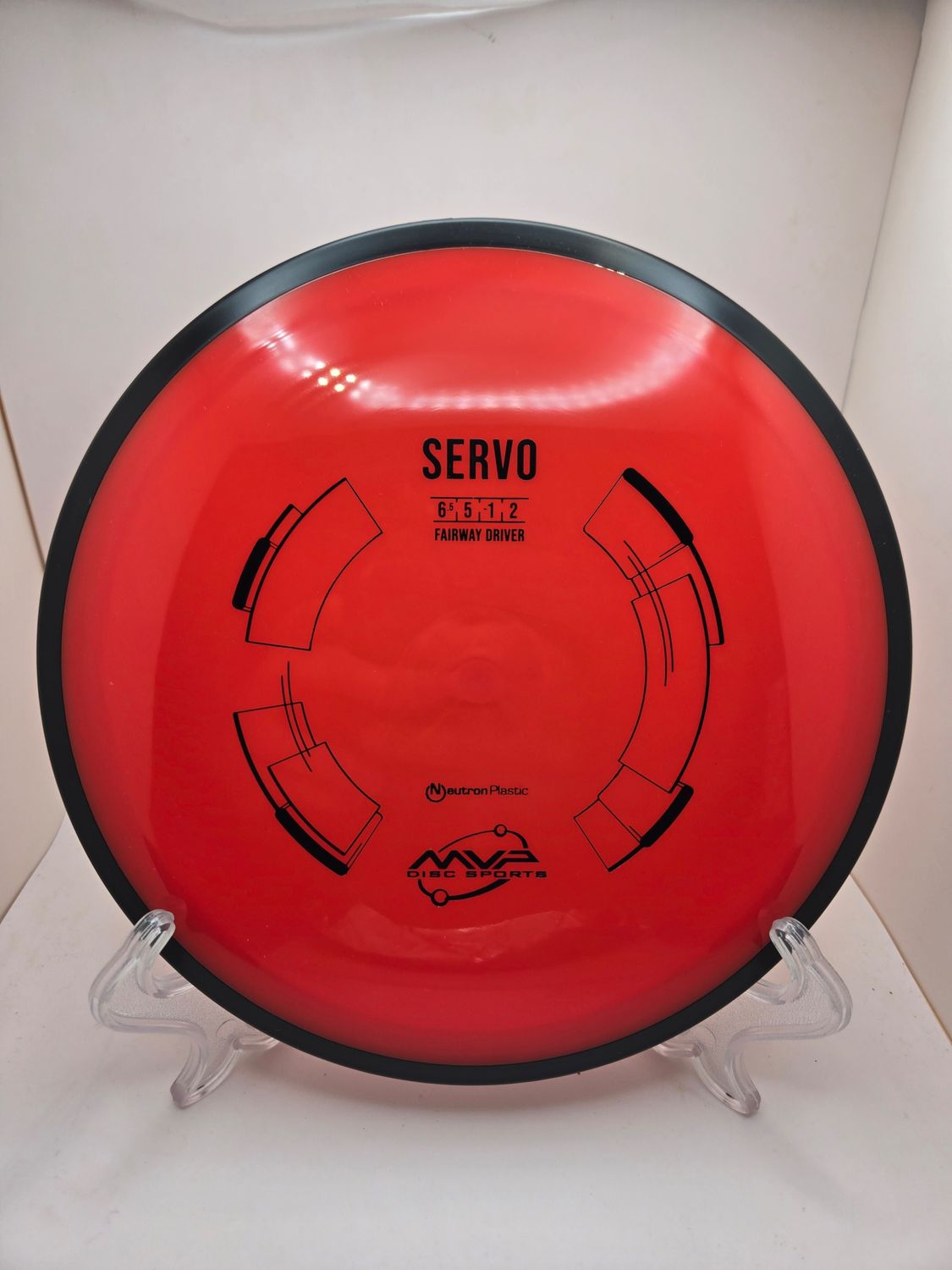 MVP Discs Servo Yellow with Red Stamped Neutron 166g