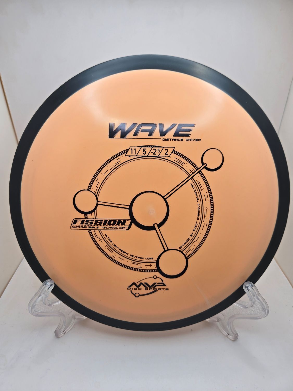 MVP Discs Peach Wave Fission 162g