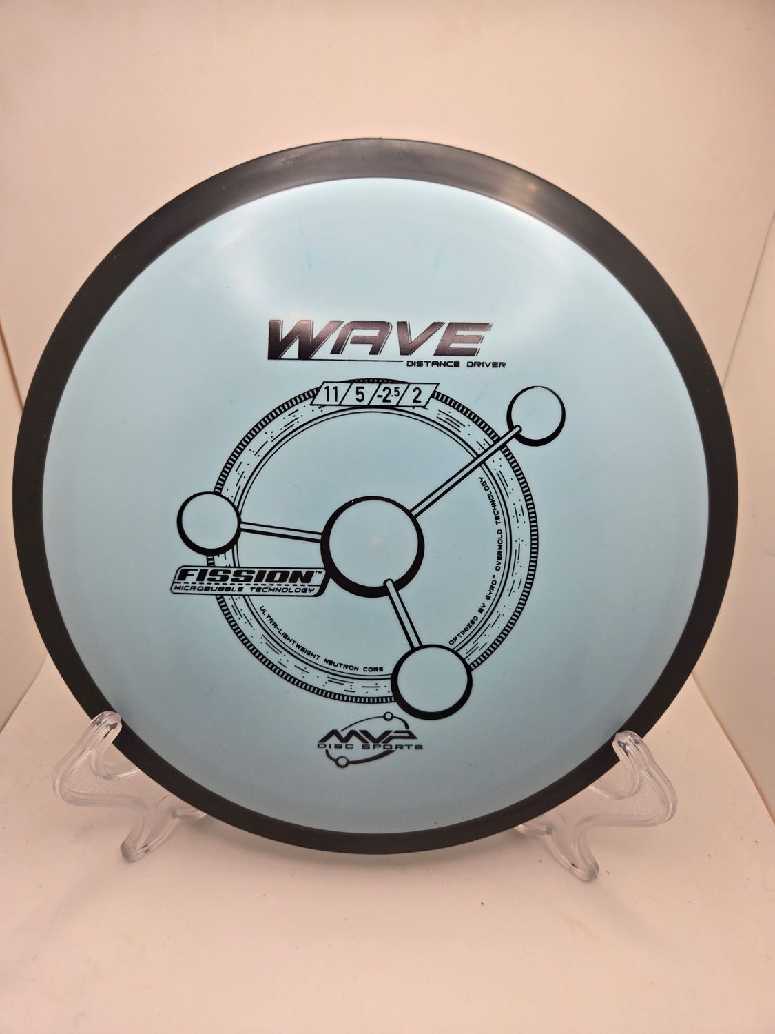 MVP Discs Light Blue Wave Fission 169g