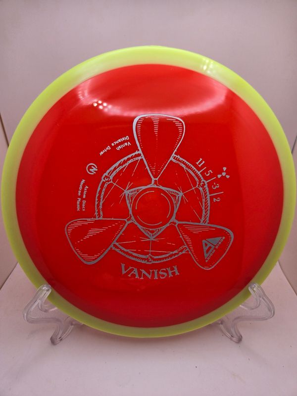 Axiom Discs Vanish Orange with Yellow Rim Neutron 167g
