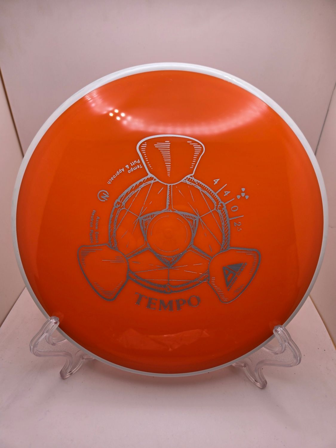 Axiom Discs Tempo Neutron Stock Orange with White Rim 174g