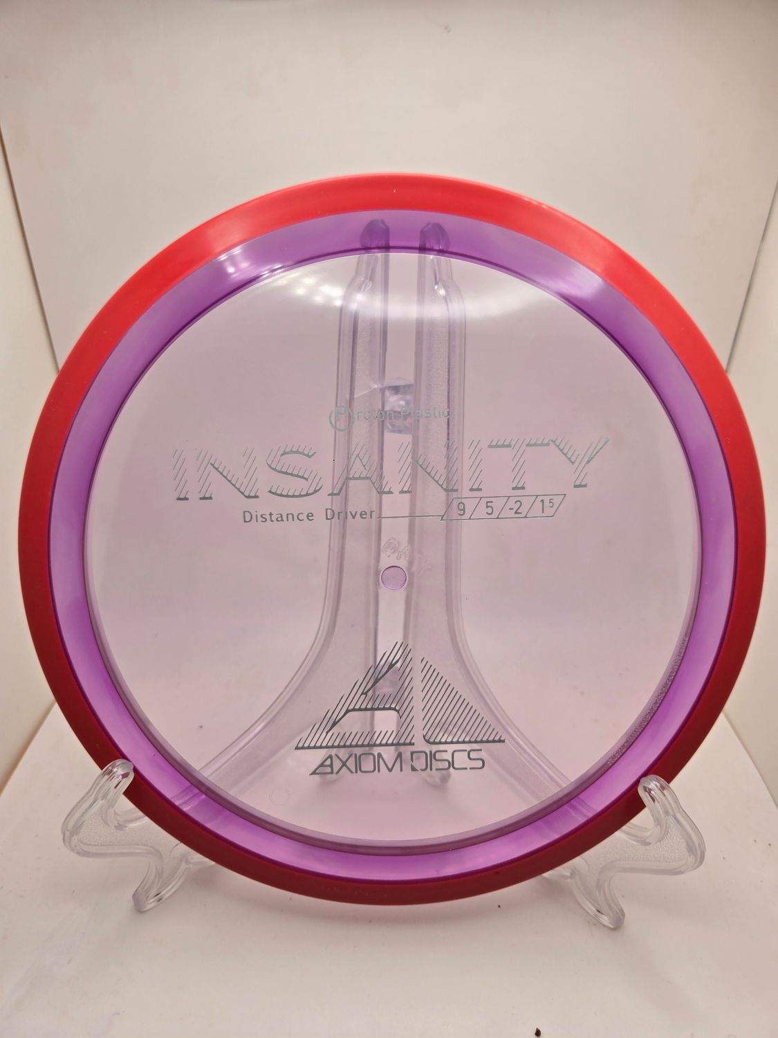 Axiom Discs Insanity Purple with Red Rim Proton 174g