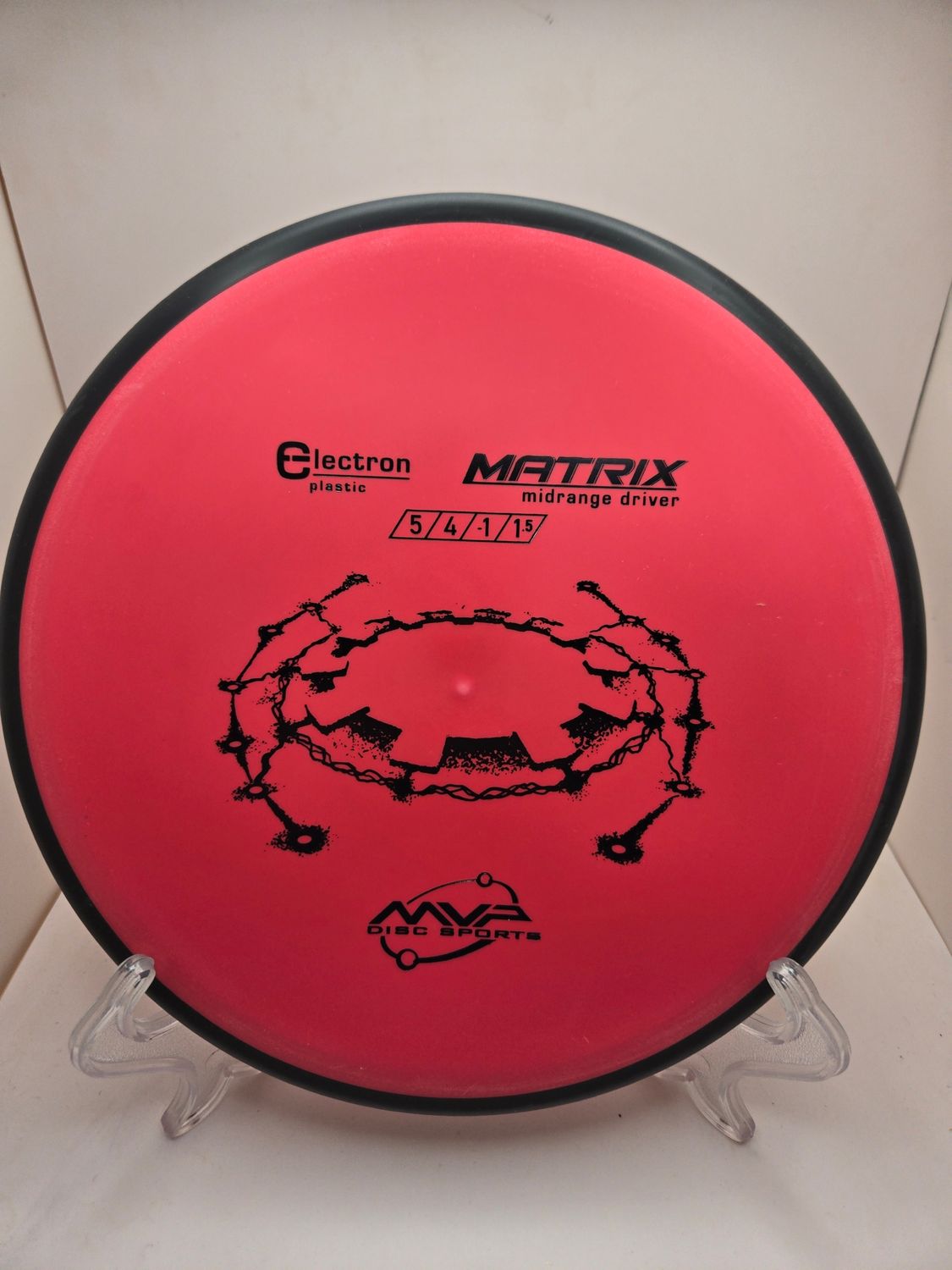 MVP Discs Red Stamped Electron Matrix 176g