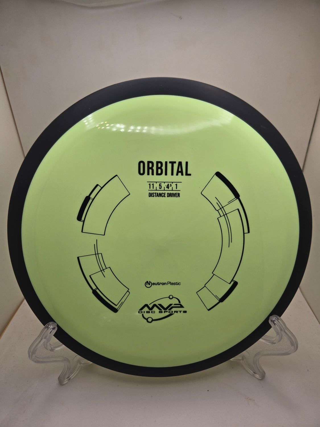 MVP Orbital Yellow Stamped Neutron Orbital 167g