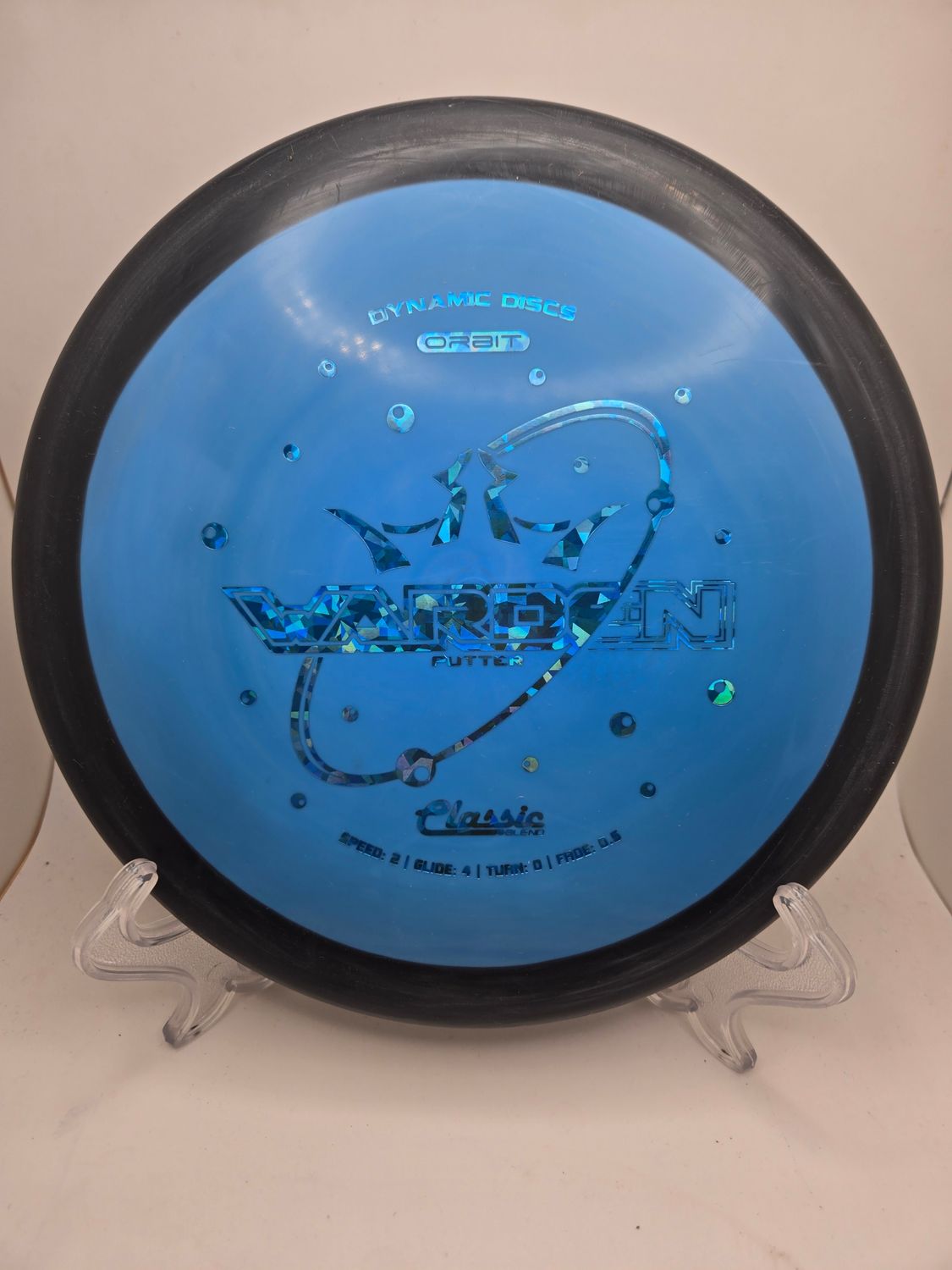 Dynamic Discs Classic Blend Warden Blue with Black Rim 171g