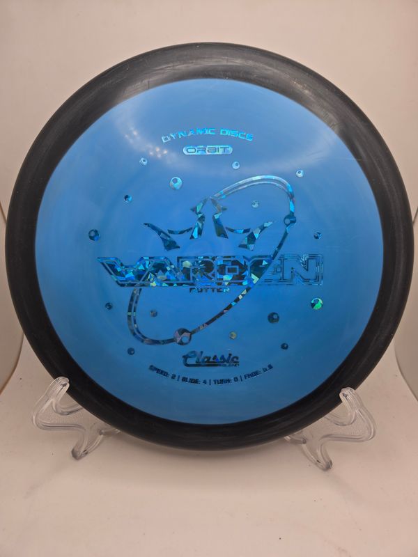 Dynamic Discs Classic Blend Warden Blue with Black Rim 171g