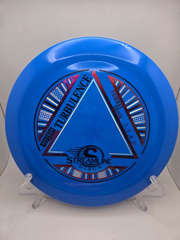 Streamline Discs Neutron Turbulence - Blue Stock Stamp 168g