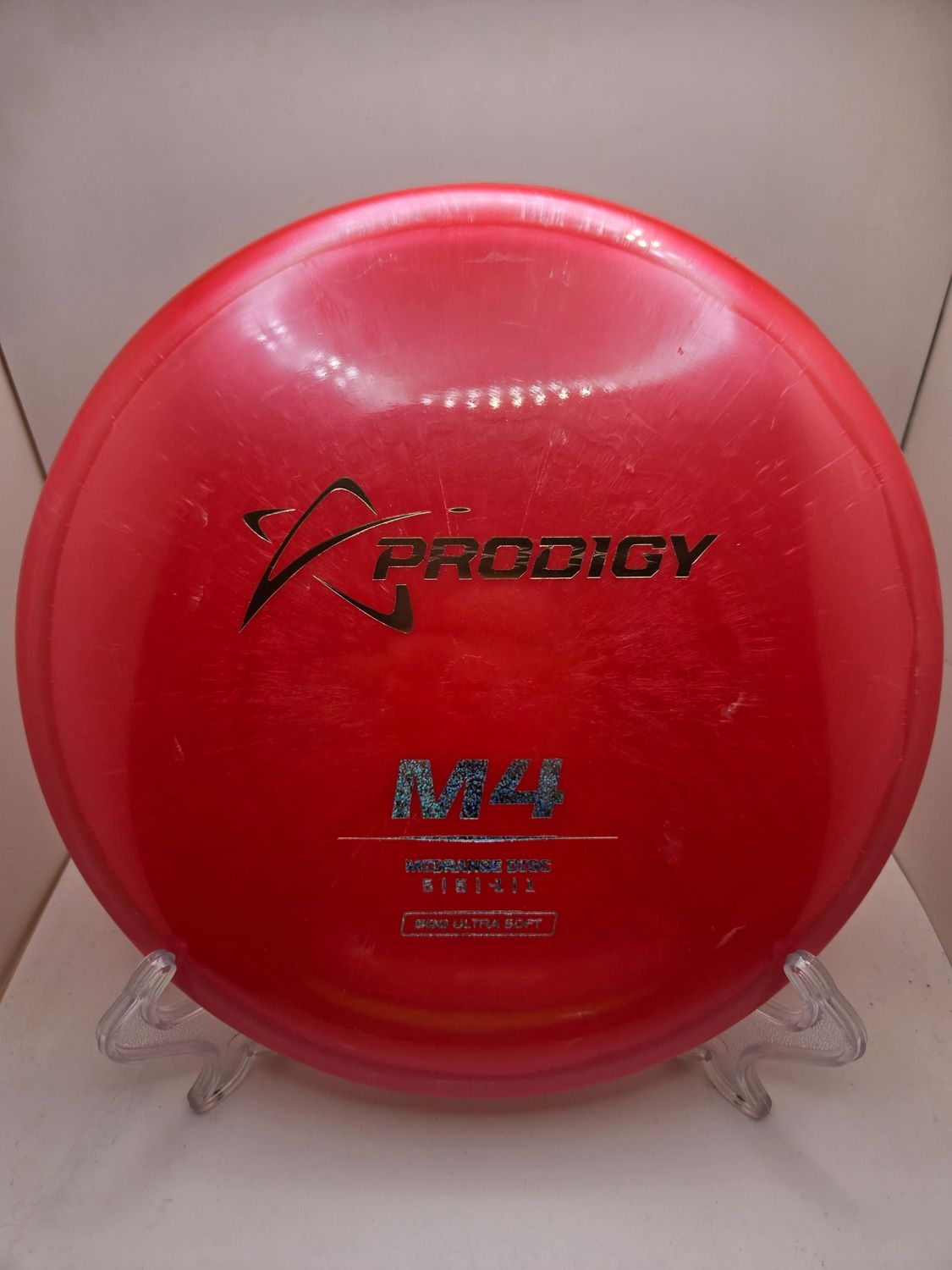 Prodigy M4 500 Ultra Soft Plastic Red 177g