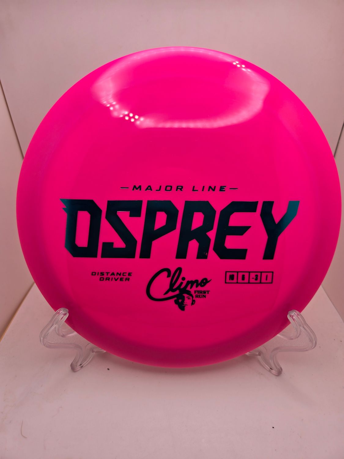 Climo Discs First Run Major Line Osprey Pink 167g