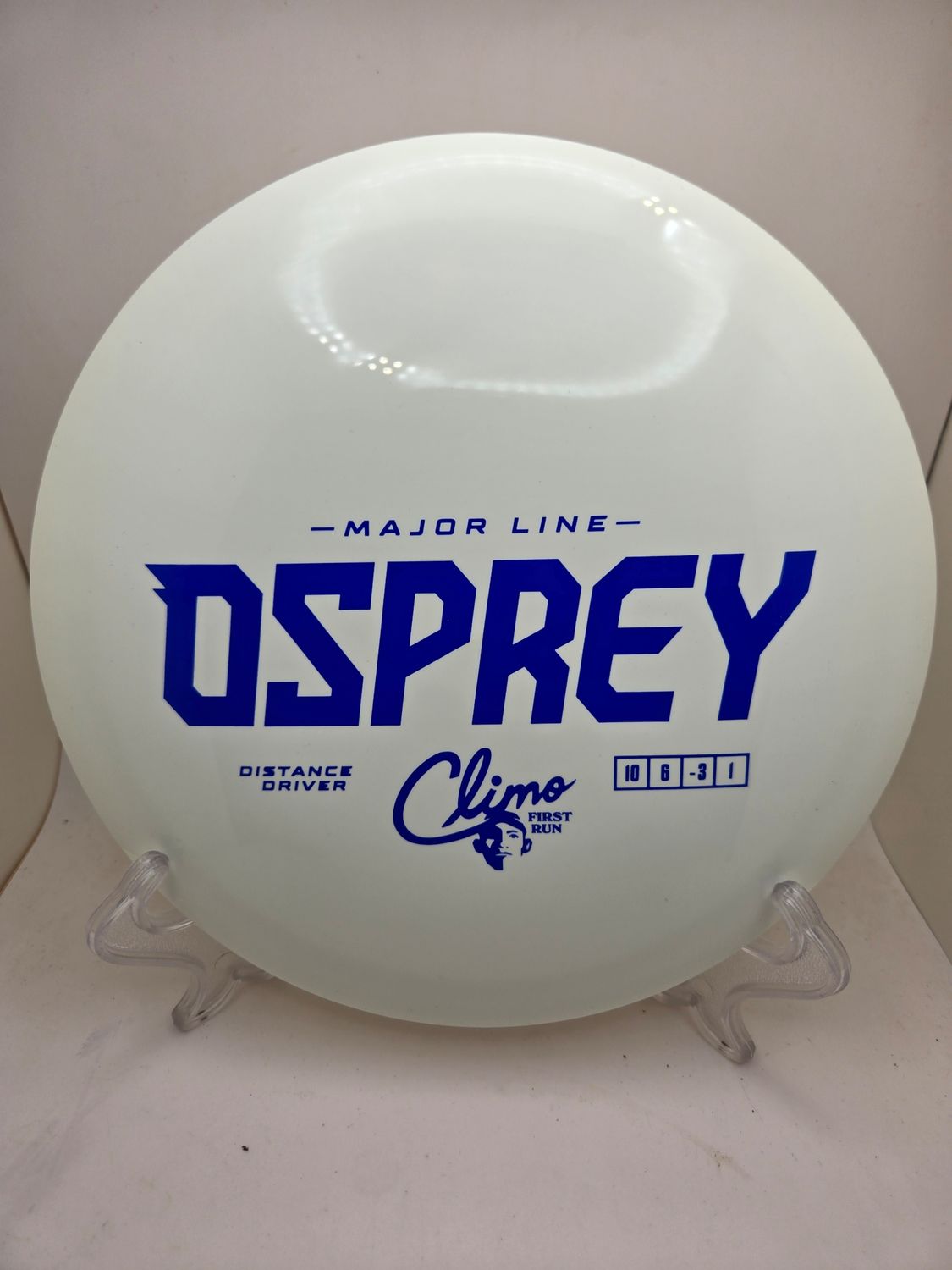 Climo Discs First Run Major Line Osprey White 174g