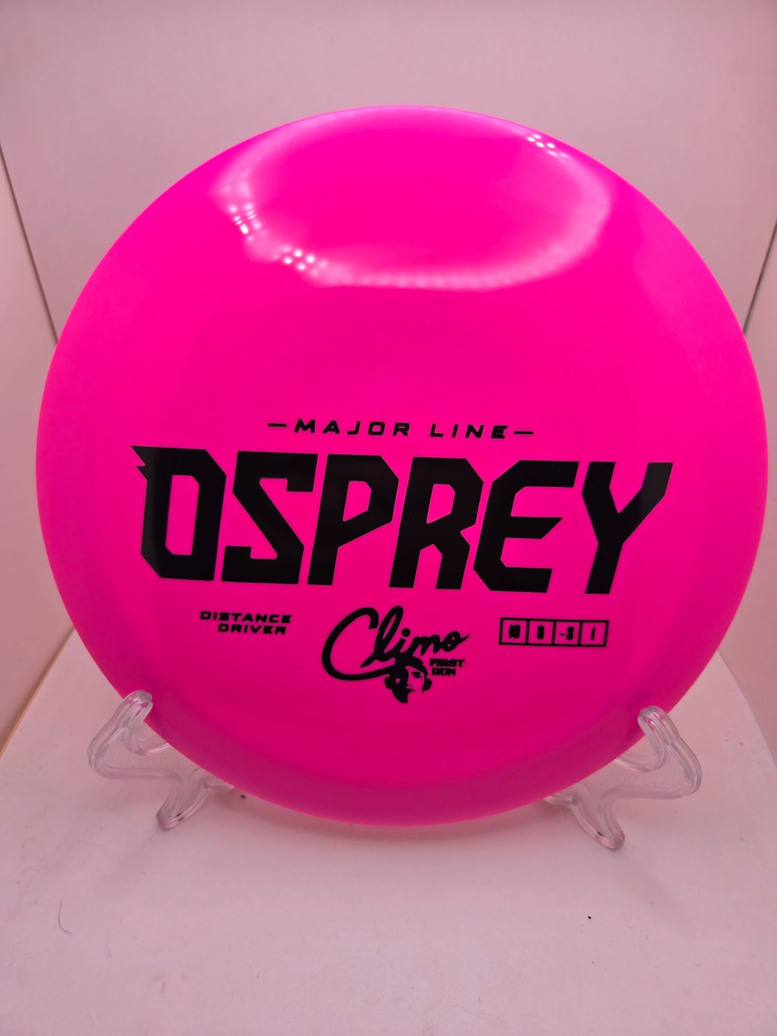 Climo Discs First Run Major Line Osprey Pink 172g