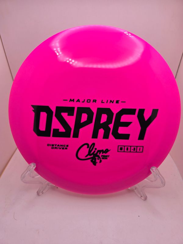 Climo Discs First Run Major Line Osprey Pink 172g