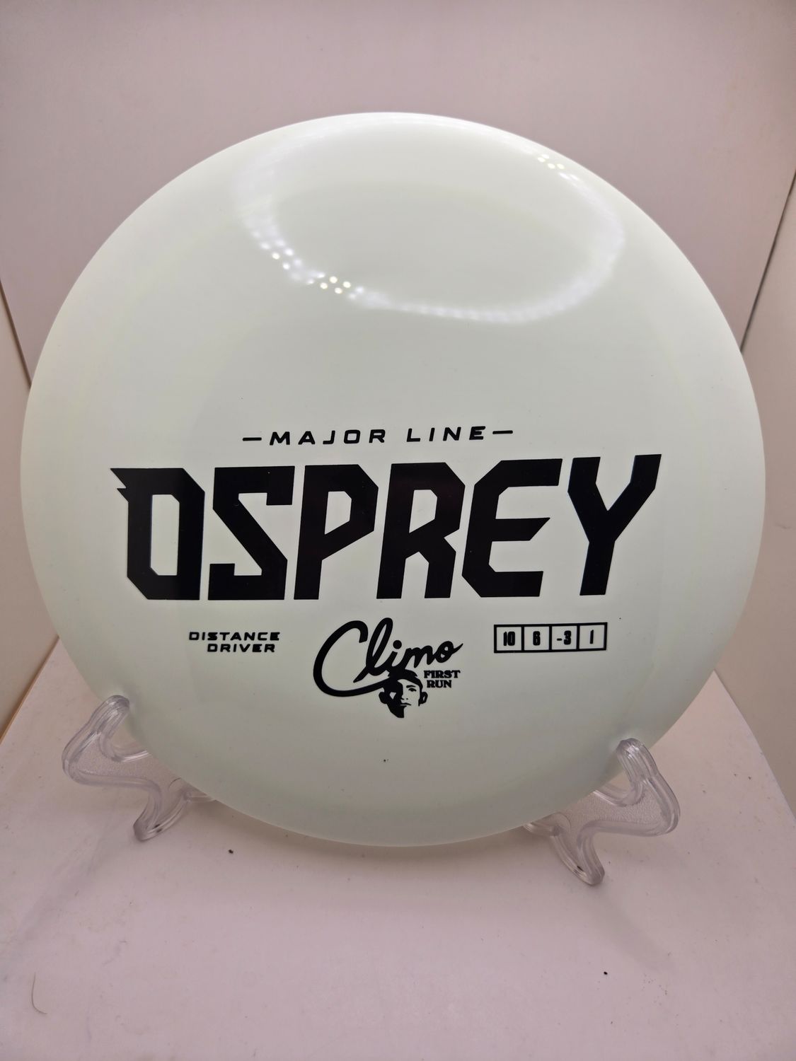 Climo Discs First Run Major Line Osprey Mint White 172g