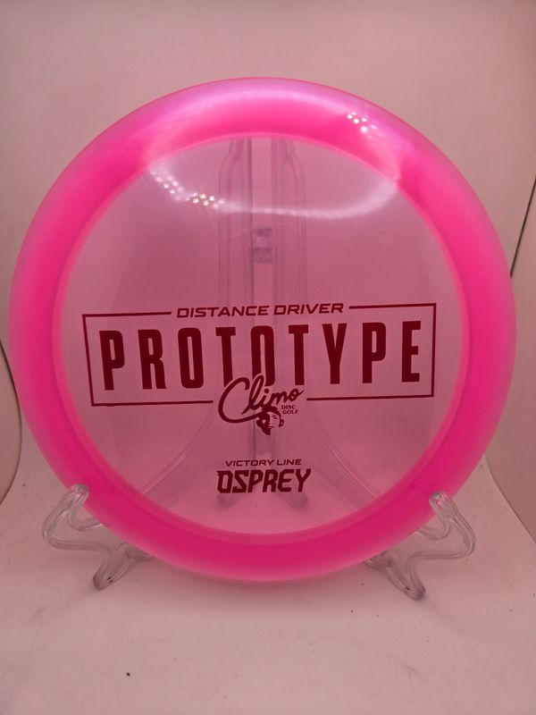 Climo Discs Prototype Victory Osprey Pink with White Stamp 171g