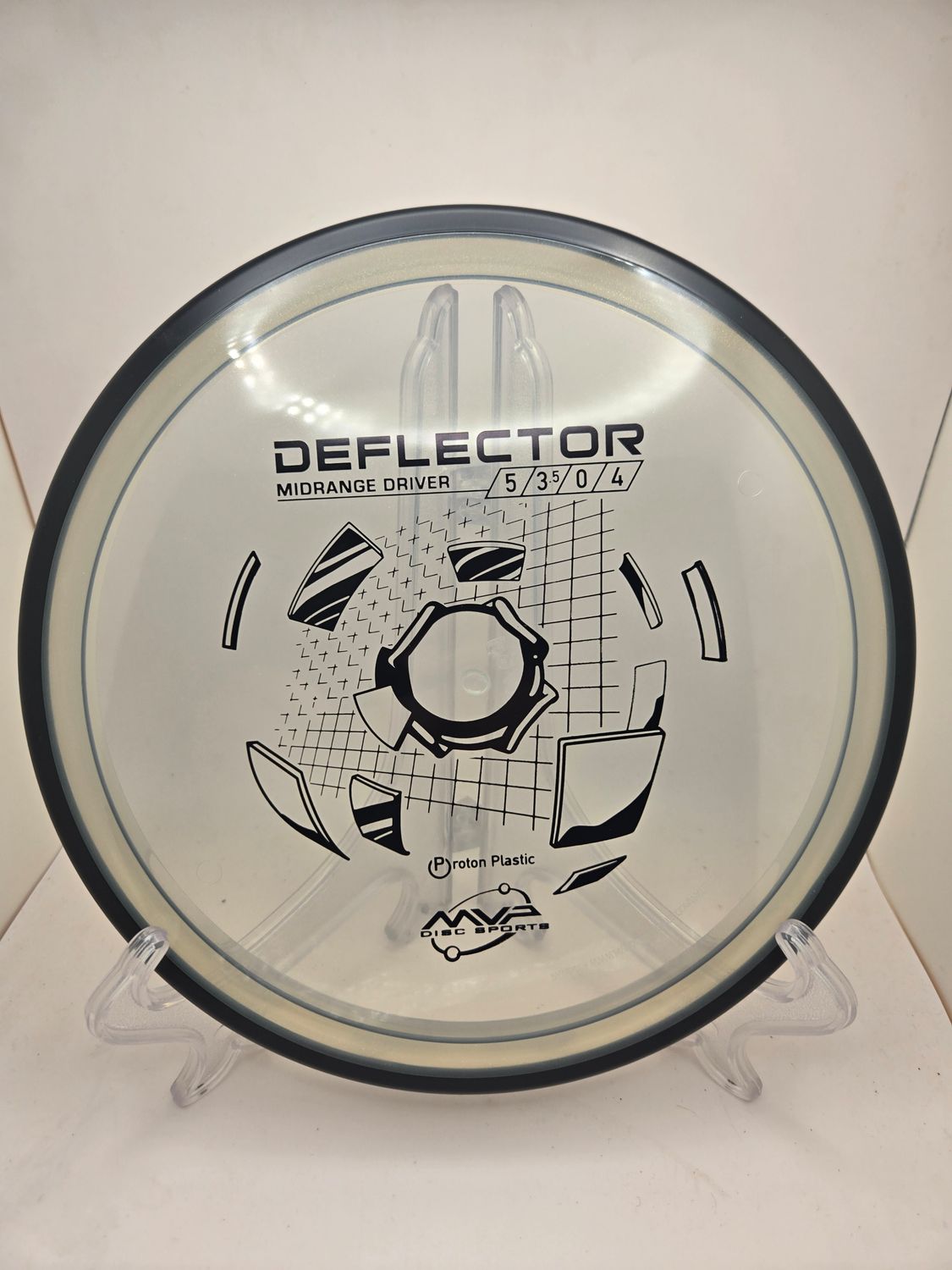 MVP Discs Deflector Proton Plastic Clear 176g