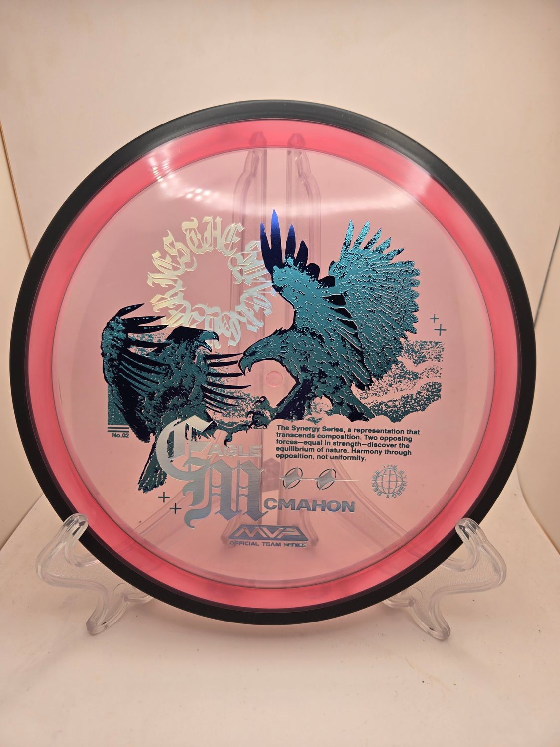 MVP Discs Proton Resistor - Eagle McMahon Synergy Series Pink 175g