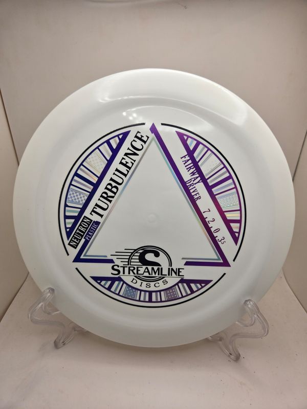 Streamline Discs Neutron Turbulence - White Stock Stamp 174g