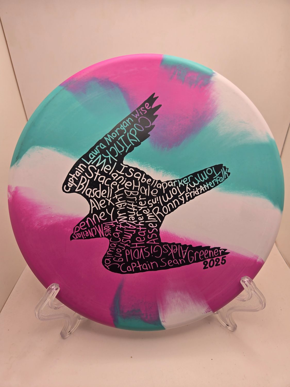 Elevation Discs 2025 Team Screech Ecoflex Pink/Blue/White 173g