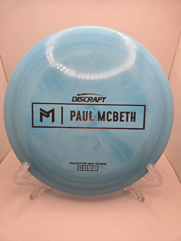 Discraft Discs Paul McBeth Prototype Malita Blue 173-174g
