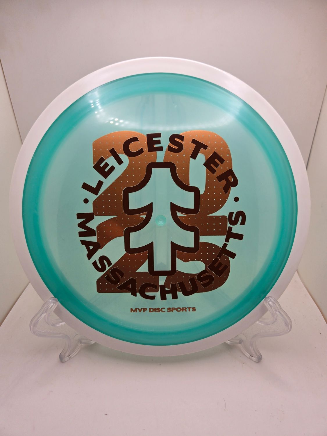 Axiom Discs Proton Time-Lapse - Stock (retooled) MVP Open 2025 Teal Plate White Rim 172g