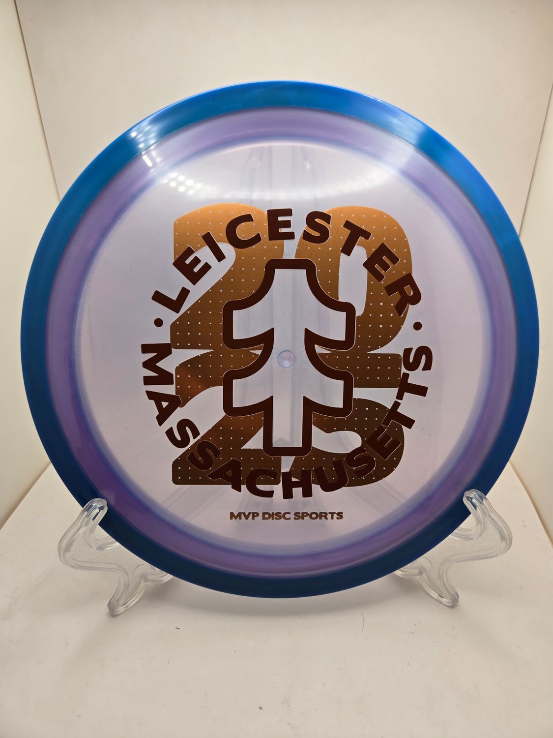 Axiom Discs Proton Time-Lapse - Stock (retooled) MVP Open 2025 Purple Plate Blue Rim 172g