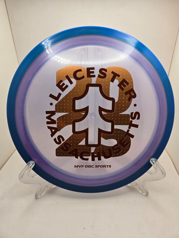 Axiom Discs Proton Time-Lapse - Stock (retooled) MVP Open 2025 Purple Plate Blue Rim 172g