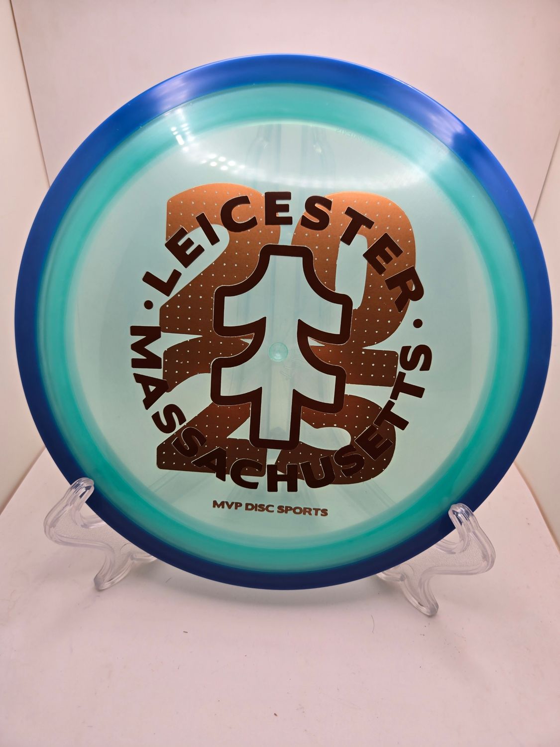 Axiom Discs Proton Time-Lapse - Stock (retooled) MVP Open 2025 Teal Plate Blue Rim 172g