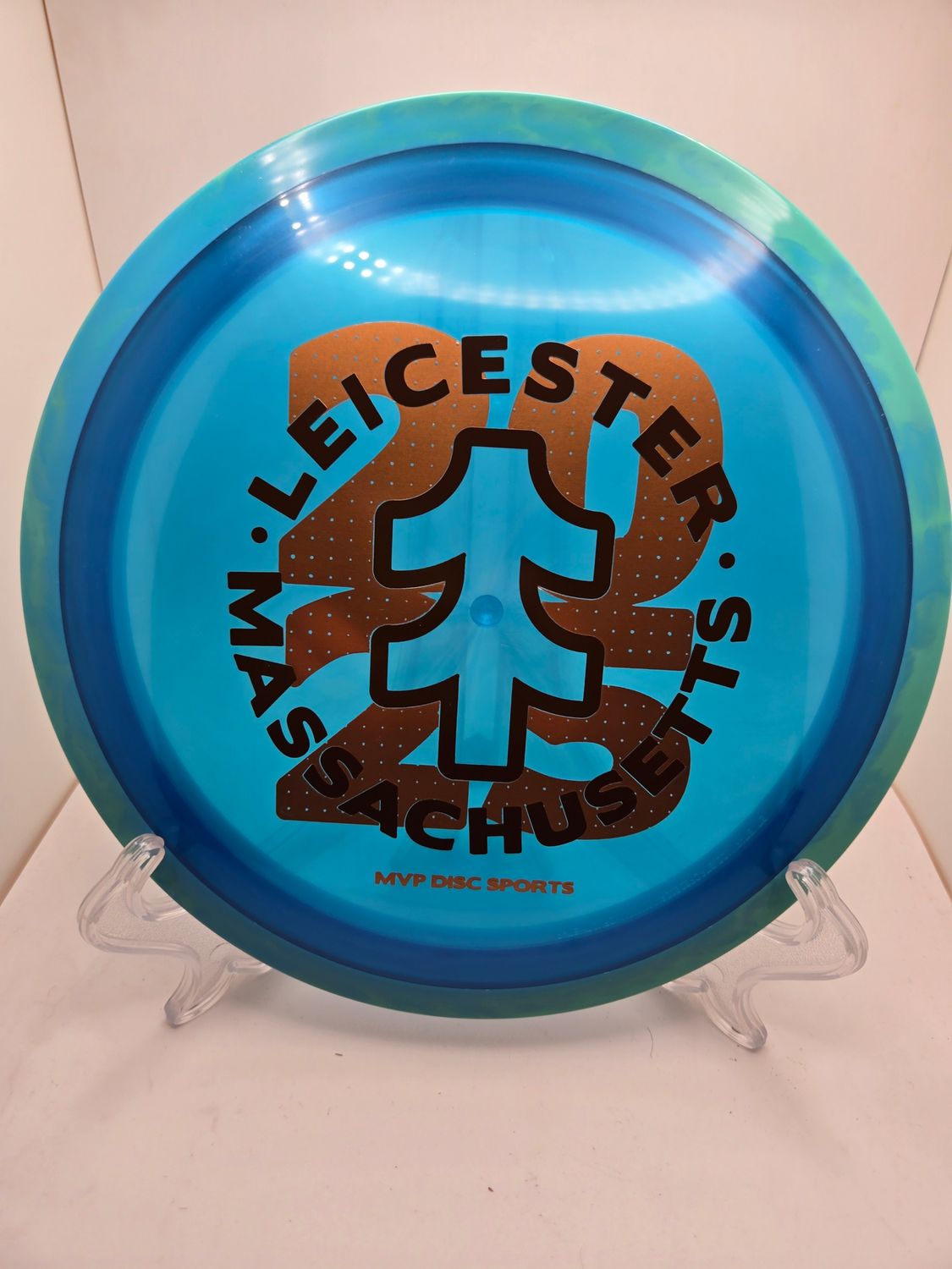 Axiom Discs Proton Time-Lapse - Stock (retooled) MVP Open 2025 Blue Plate Teal Rim 172g